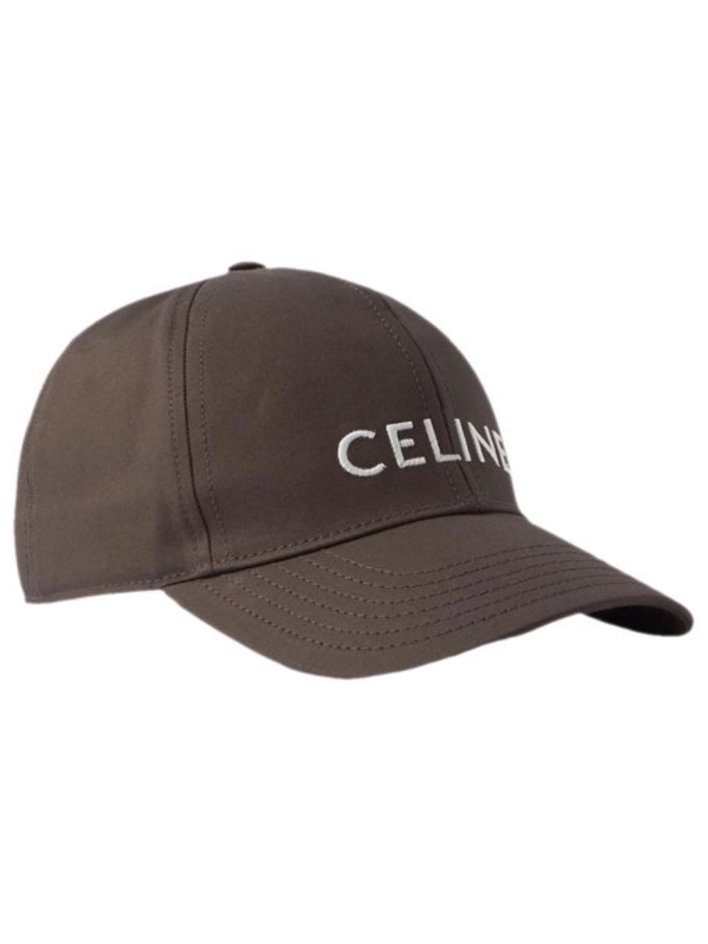 CELINE logo embroidered baseball hat L